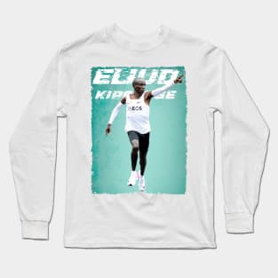 eliud kipchoge king of running 2022 Long Sleeve T-Shirt